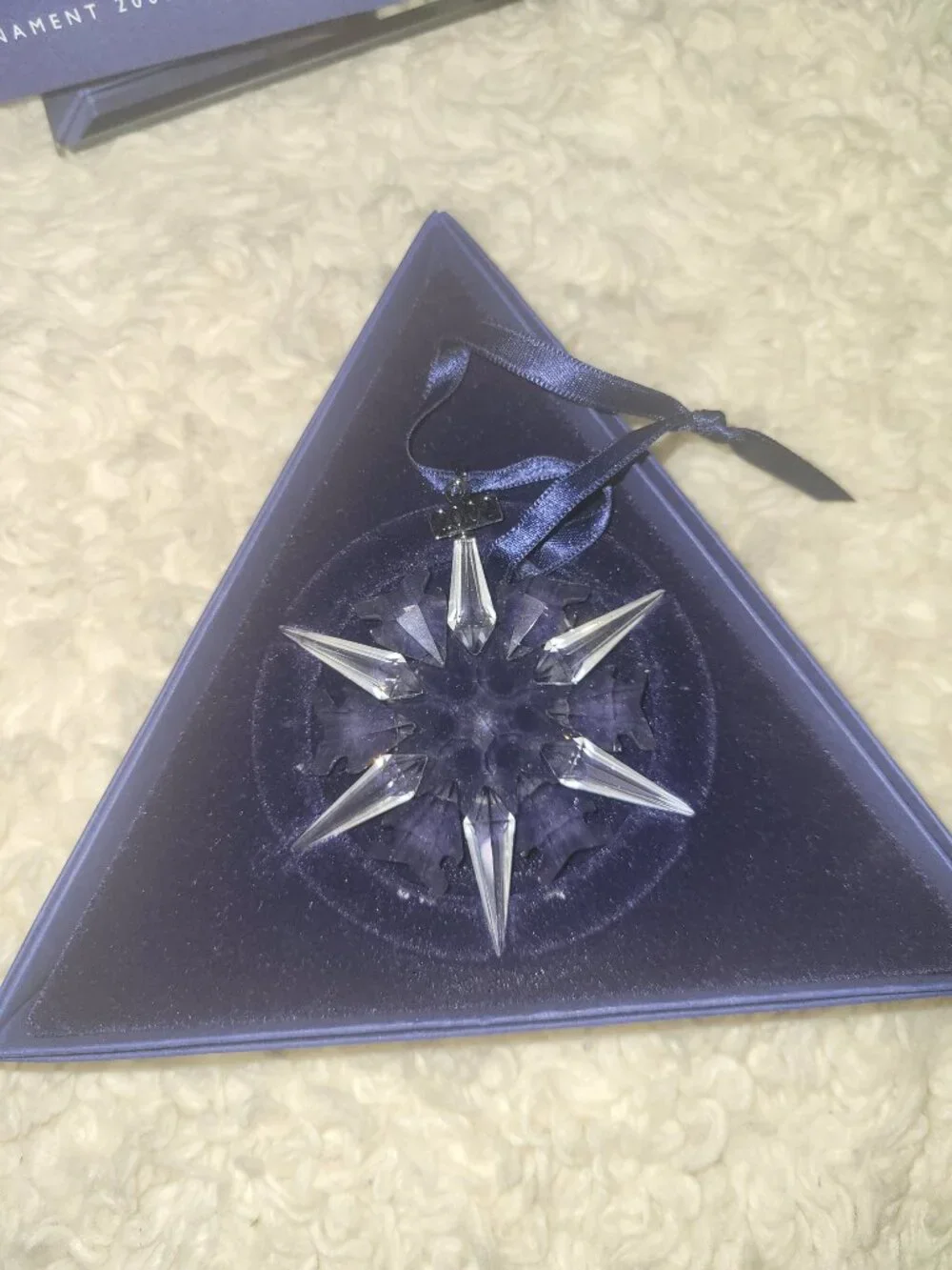 Swarovski 2002 Annual Snowflake Ornament ☆ | 3 In ☆ | NWT + COA